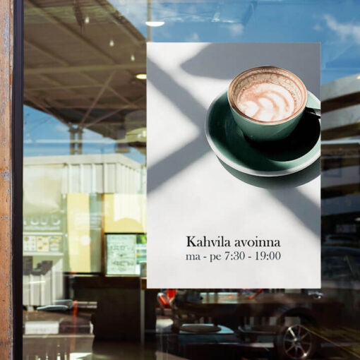 Säänkestävä juliste A3