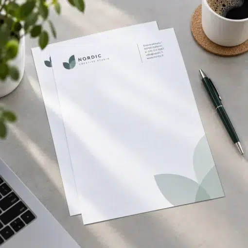 Tuotekuva: Logopaperi A4 omalla logolla
