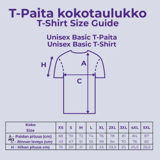 Unisex T-Paita, omalla Kuvalla - Image 2
