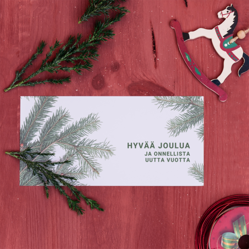 Joulukortti A65