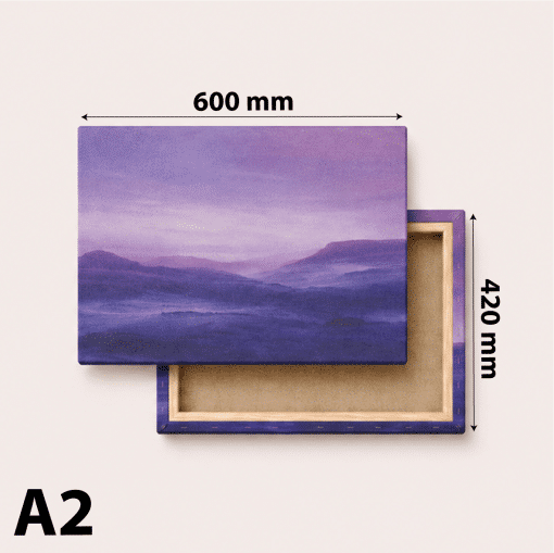A2 Canvas-taulu vaaka