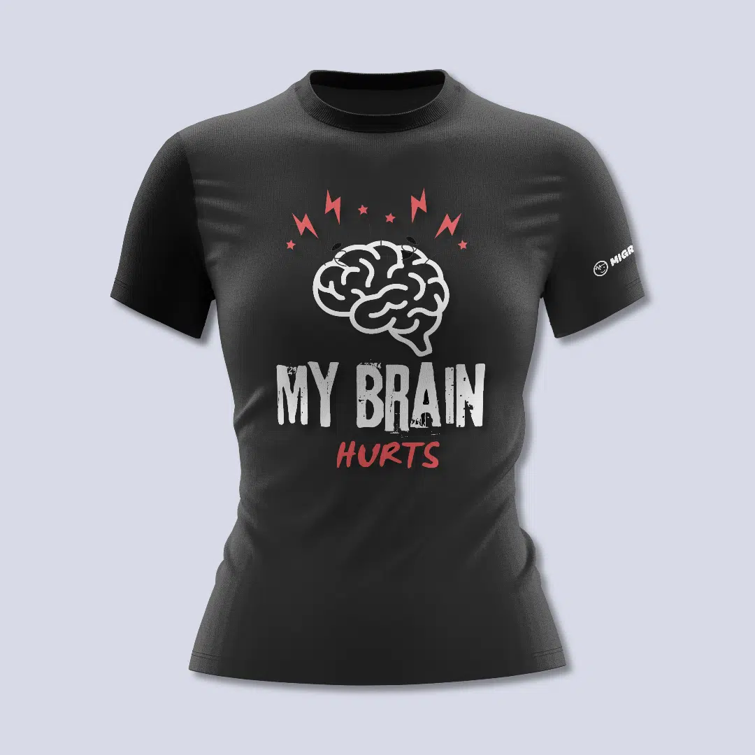 My Brain Hurts T-paita | Niini x Suomen Migreeniyhdistys