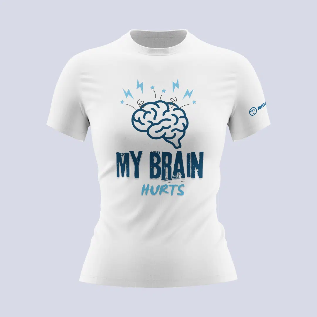My Brain Hurts T-paita | Niini x Suomen Migreeniyhdistys - Image 4
